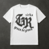 Sirka GR "Green Be Green" Oversized Tee – White