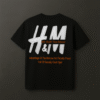 Men’s Black Oversized Graphic T-Shirt | “The Ugly Truth Behind H&M”